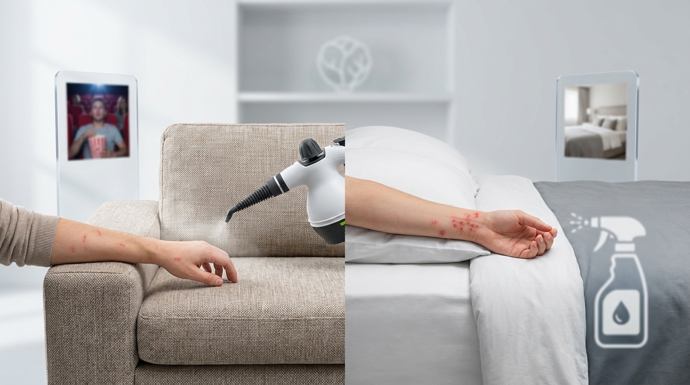 Punaise-de-licht-theater-en-bioscoop Beeld van een bioscoop ter illustratie van onze bedwantsenbestrijdingsdiensten in theaters en bioscopen.