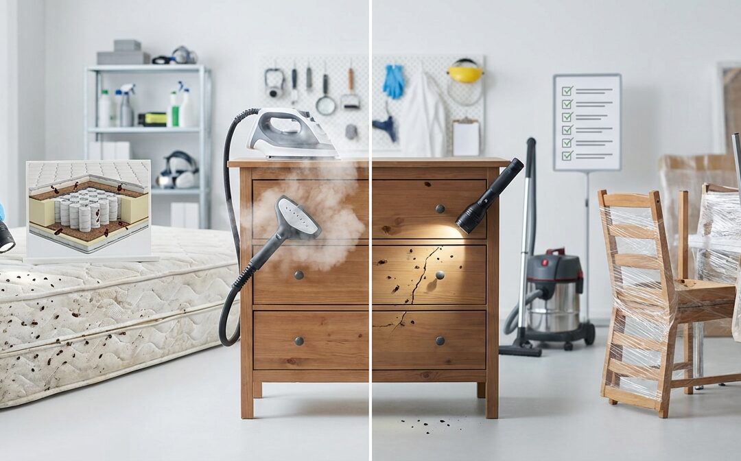 How to inspect a used mattress or piece of furniture? Complete guide