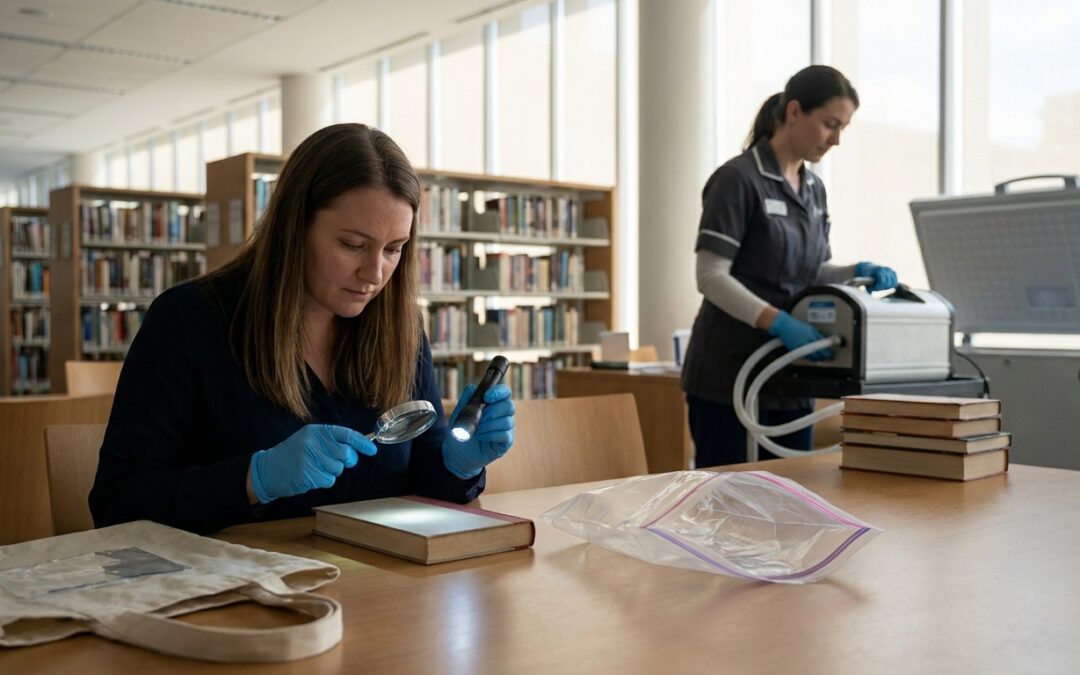 Bedbugs in libraries: Guide to detection and treatment